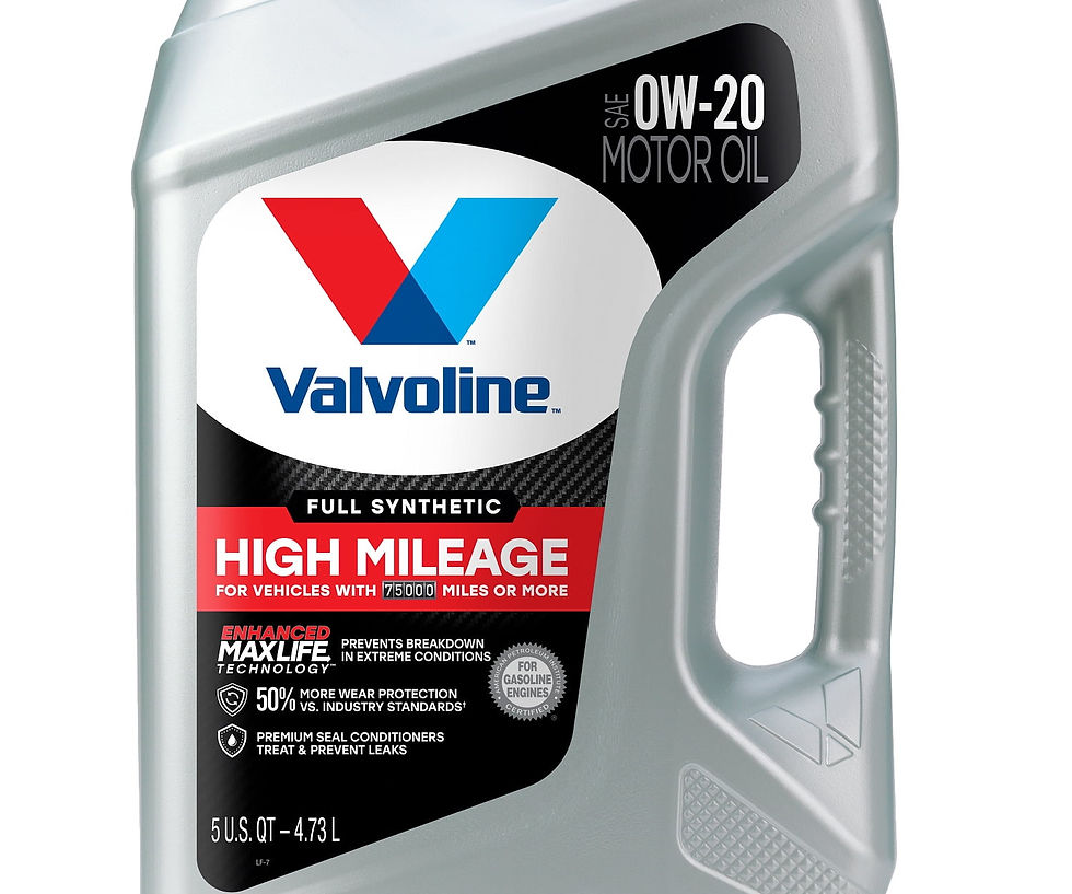 Valvoline Full Synthetic High Mileage with MaxLife Technology Motor Oil SAE..