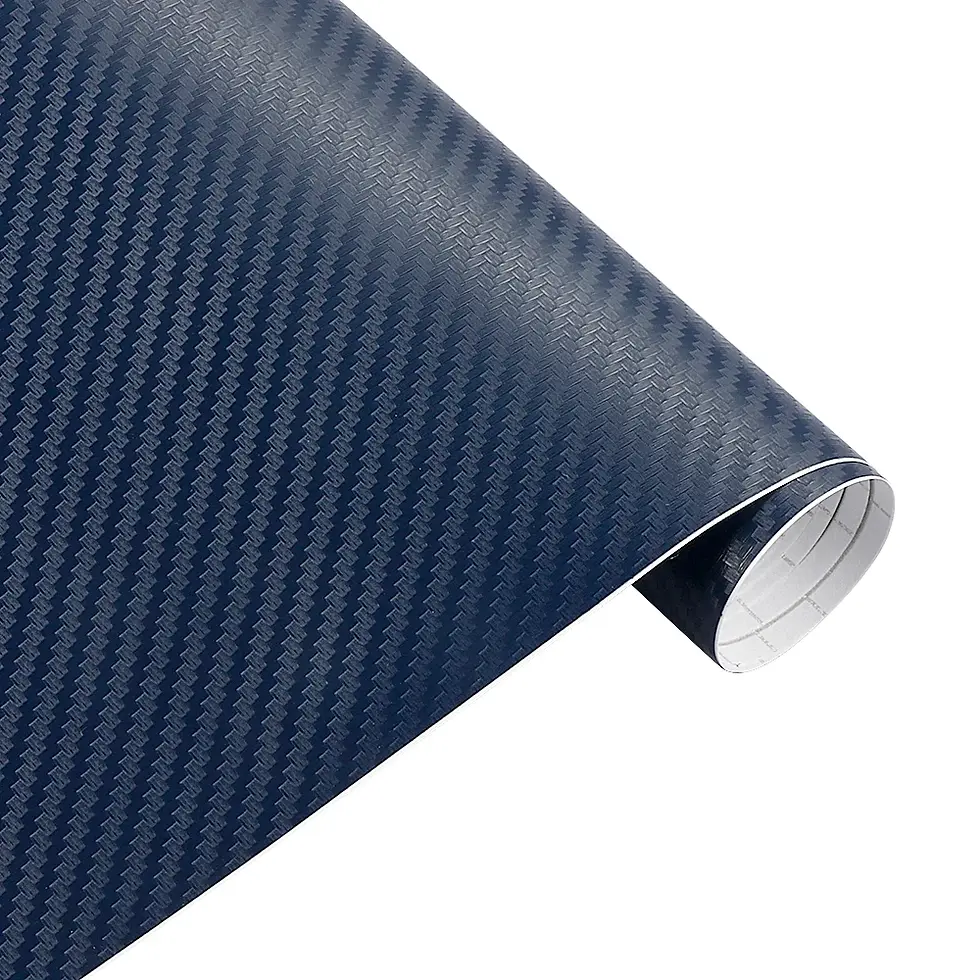Thumbnail: 30cmx127cm 3D Carbon Fiber Vinyl Car Wrap Sheet Roll Film Car Stickers