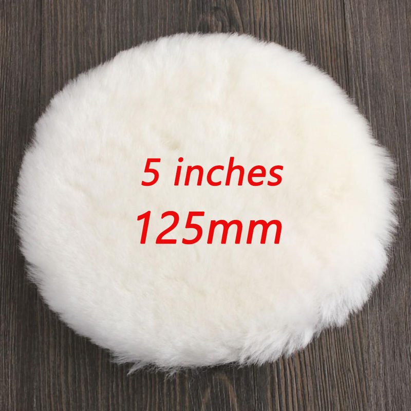 Thumbnail: 5Pcs Car Polishing Pad Wool Polishing Disc Car Body Waxing Buffing Pad Paint Car