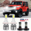 Thumbnail: For 2018 2019 Jeep Wrangler JL - 4x 6000K LED Headlight + Fog Light Bulbs K..