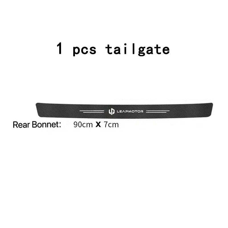 Thumbnail: Car Door Sill Guard Plate Threshold Protector Entry Board Pedal Cover For Leapmo