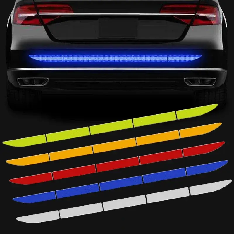 90cm Reflective Car Decal Safety Warning Reflector Tape Car Stickers Anti Collis