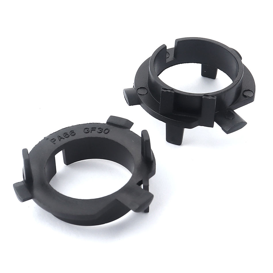 Thumbnail: 2PCS H7 LED Car Headlight Bulb Base Holder Adapter Retaining Clip H7 Head Lamp F