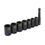 Thumbnail: New Hyper Tough 9-Piece 1/4-inch Impact Socket Set Metric