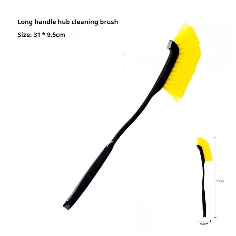 Thumbnail: Car Tire Wheel Rim Cleaning Brush Detailing Brushes Wash Towel Kit Universal Whe