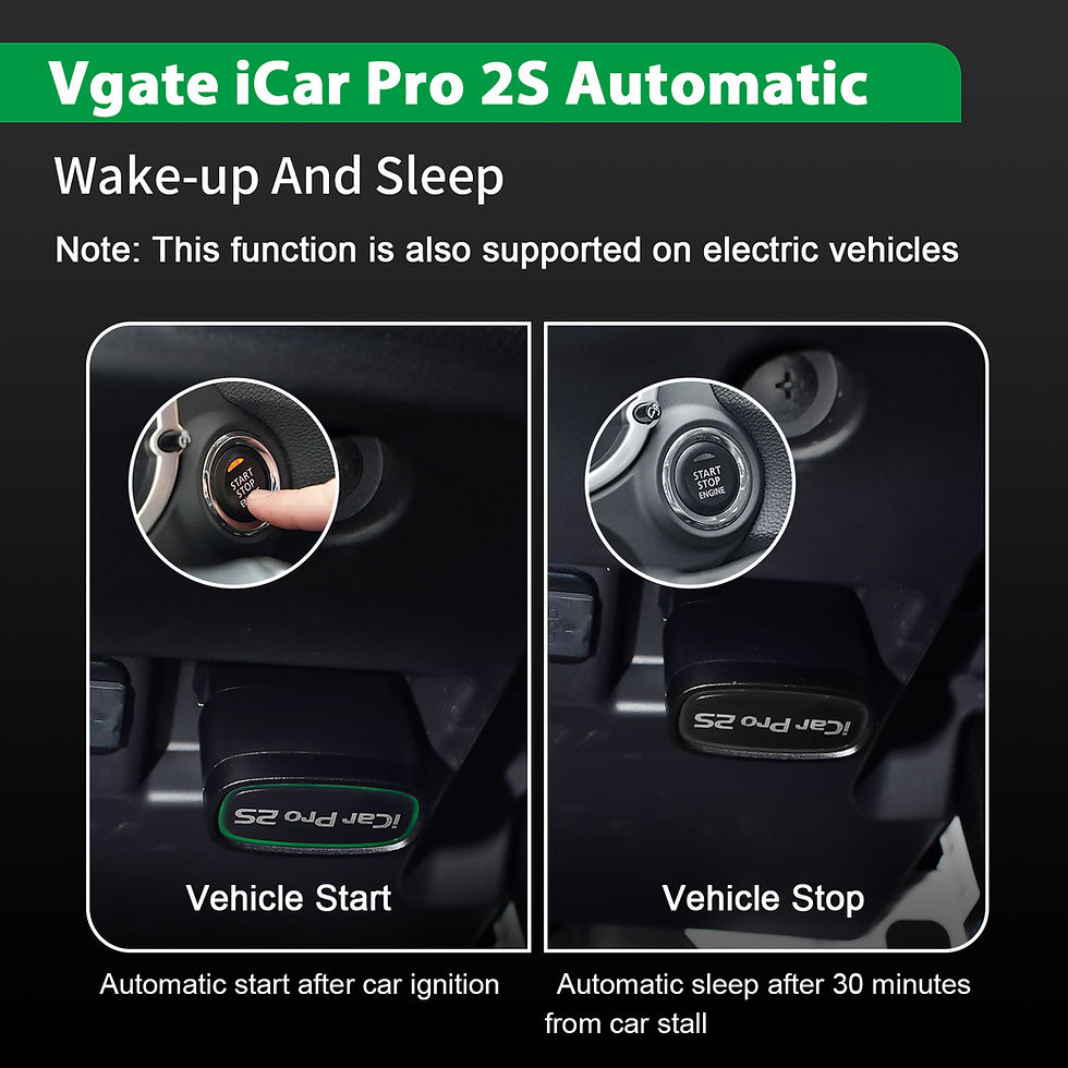 Thumbnail: NEW Vgate iCar Pro 2S ELM327 Bluetooth 5.3 V2.3 Car OBD Scanner Upgraded EV Auto