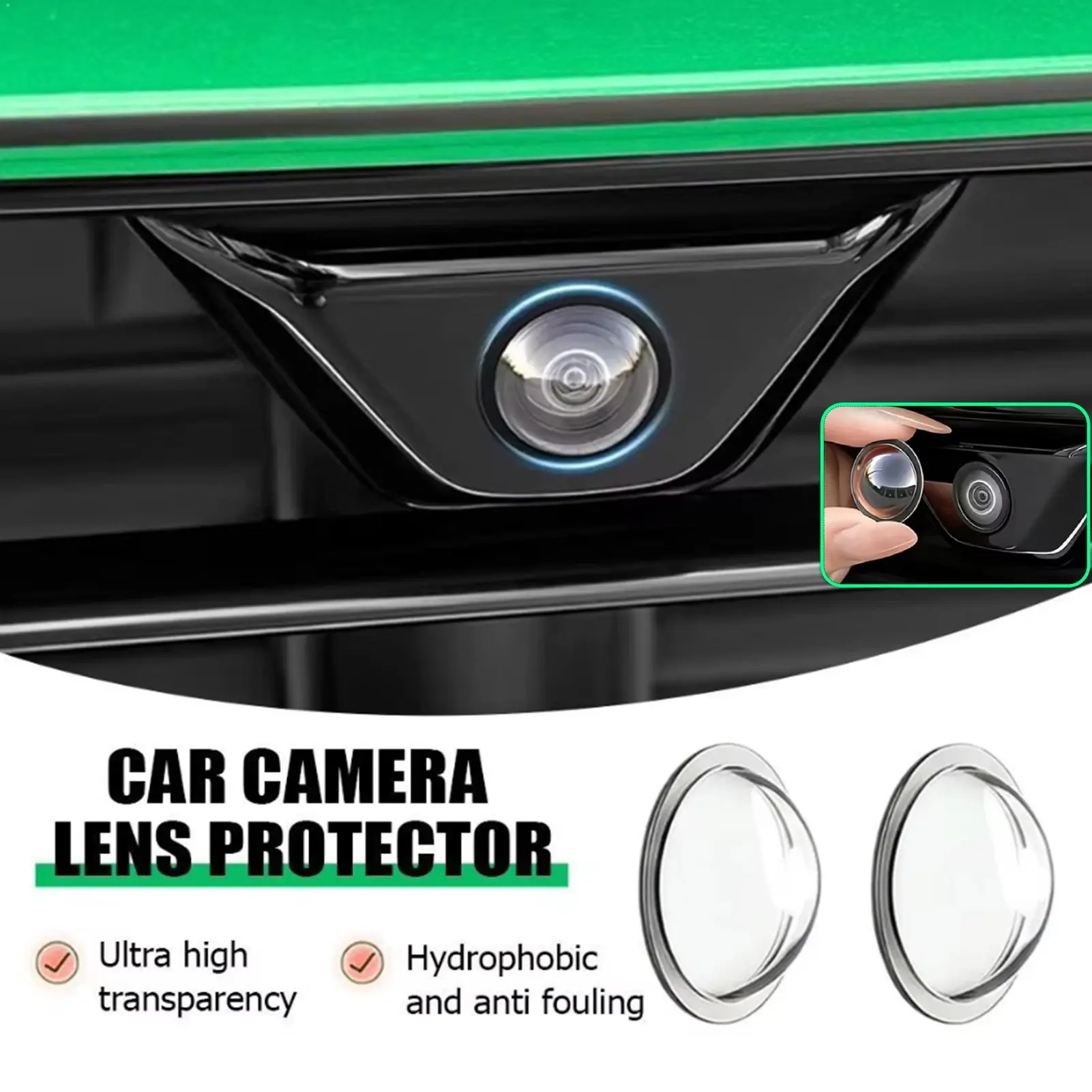 New Car Camera Lens 360 Panoramic Camera Protective Cover Anti-Scratch Dustproof