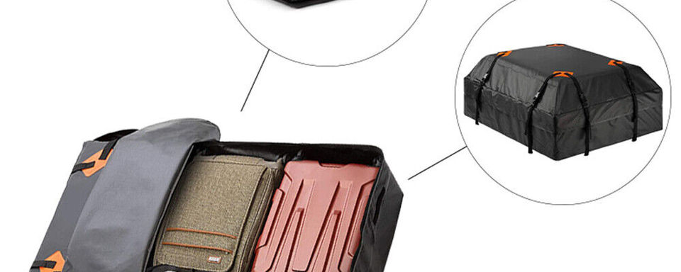 Thumbnail: 600L Waterproof Car Cargo Roof Bag Rooftop Luggage Storage Carrier Storage Trave