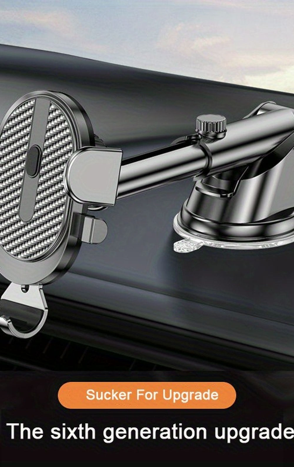Universal Dashboard Car Phone Holder Multi-Functional 360 Rotating GPS Navigatio