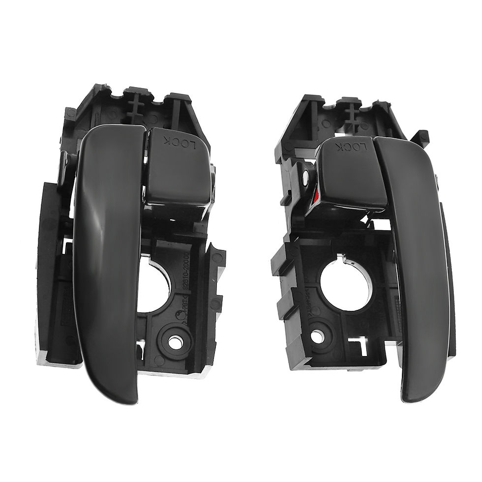 Thumbnail: Car Interior Door Handle Front Left Right Black Inner Handles For Hyundai Elantr