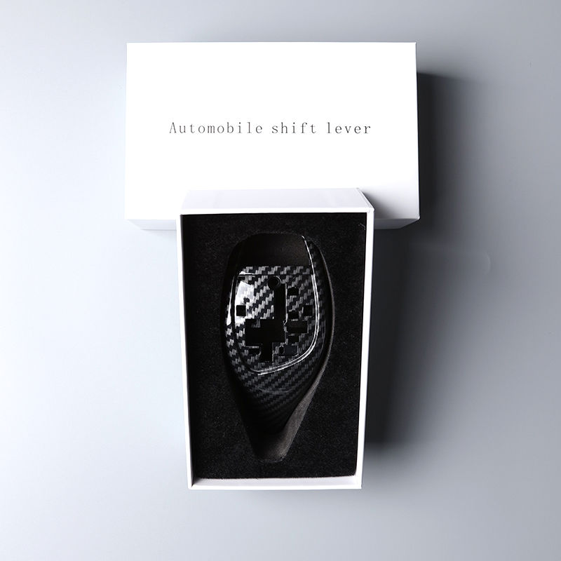 Thumbnail: For BMW Old Model F10 F18 F01 F02 Interior Replacement Parts Gear Shift Knob Cov