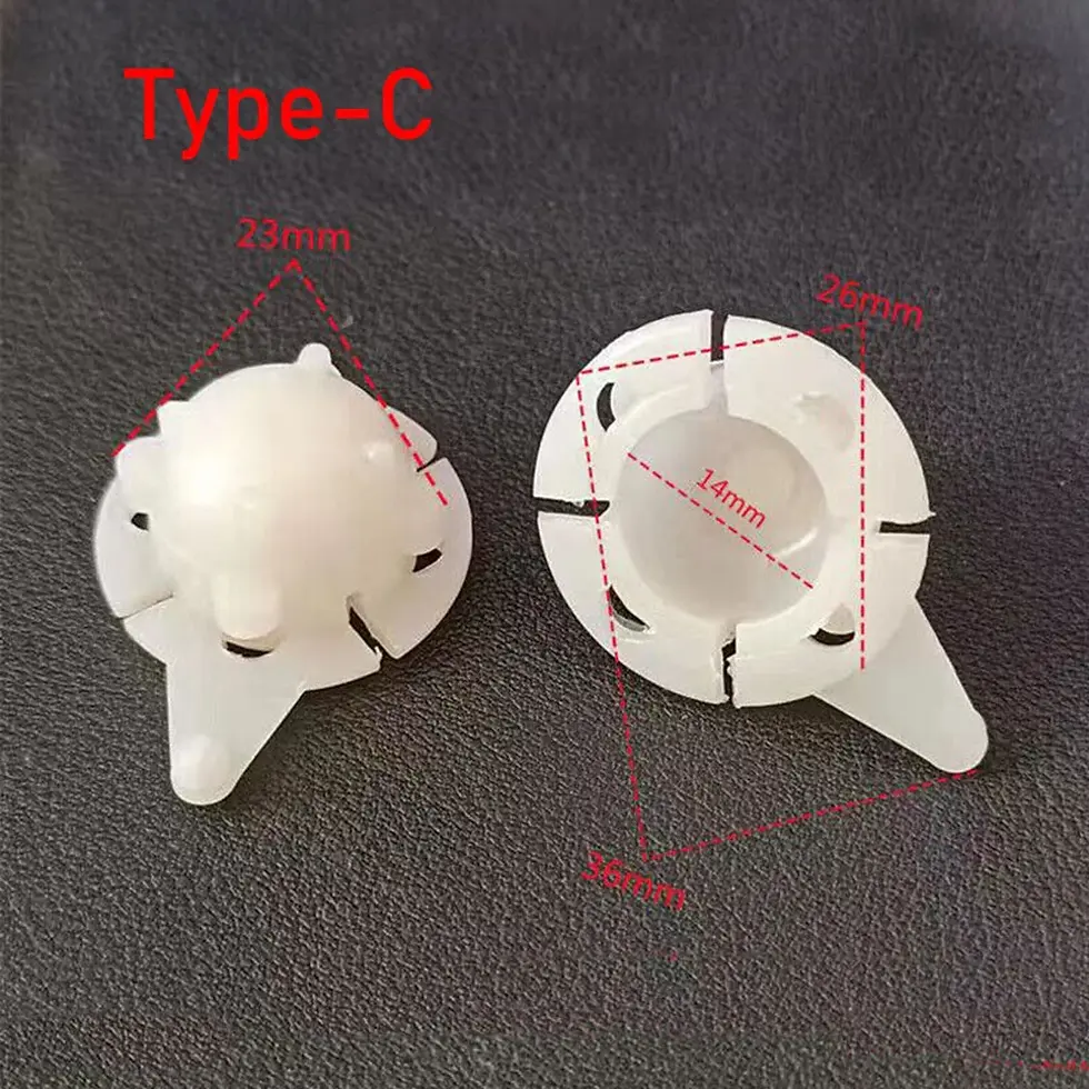 Thumbnail: 1 Set Plastic High-Quality Car Windshield Wiper Linkage Bushing Kit - Durable An