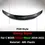 Thumbnail: Rear Spoiler Wing Tail Splitter Diffuser Trunk Body Kit Decoration For Mercedes