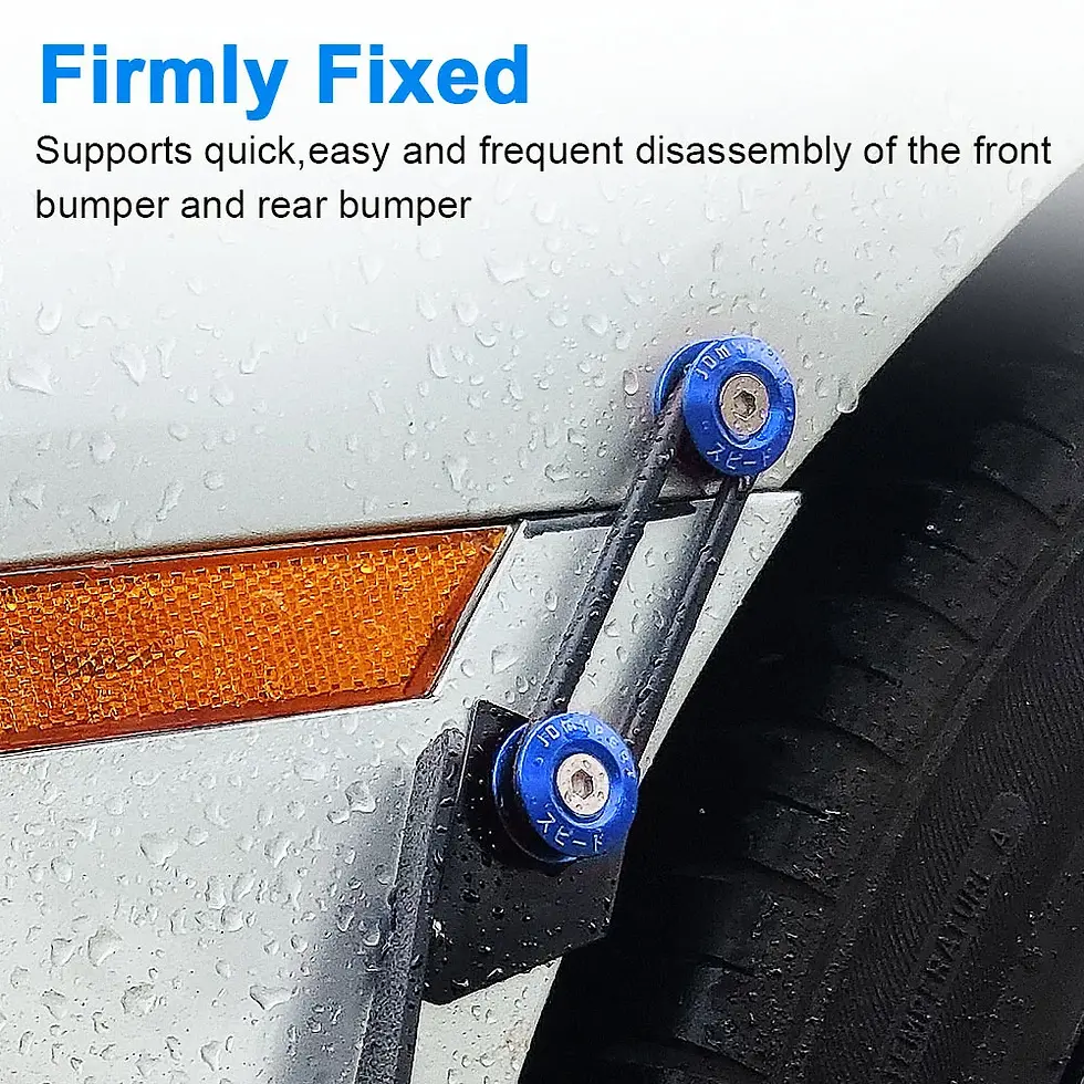 Thumbnail: Aluminum Quick Release Fasteners For Front Rear Bumper Hatch Cover Surround Fixi