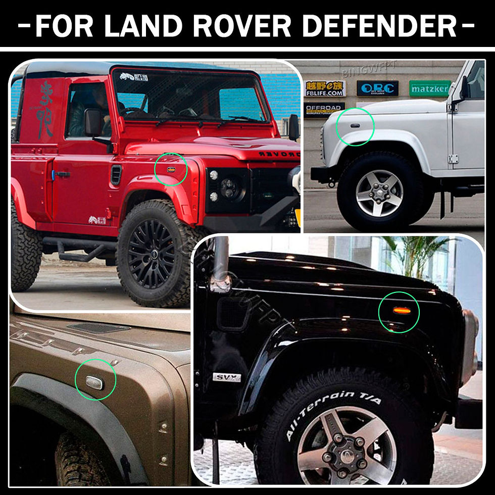 Thumbnail: 2PCS Dynamic Flowing LED Side Marker Light For Land Rover Discovery 2 1999-2004