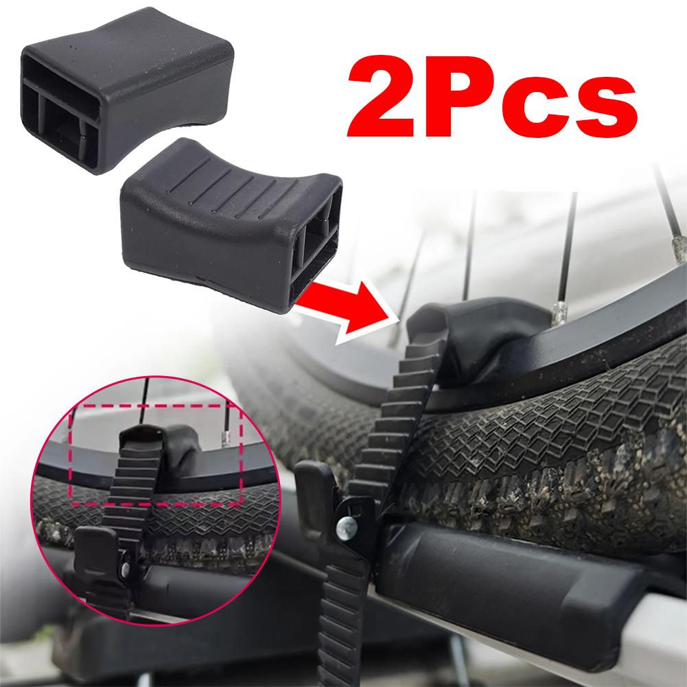 Roof Rack Bike Wheel Adapter Straps with Cushion for Secure Cycling Transport fo