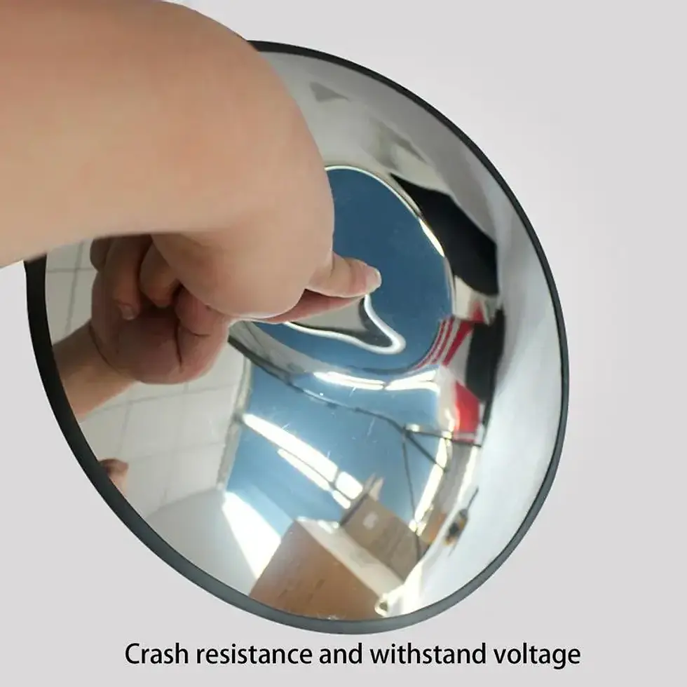 Thumbnail: Convex Mirror Outdoor 11.8in Round Security Mirror Round Convex Traffic Mirror F