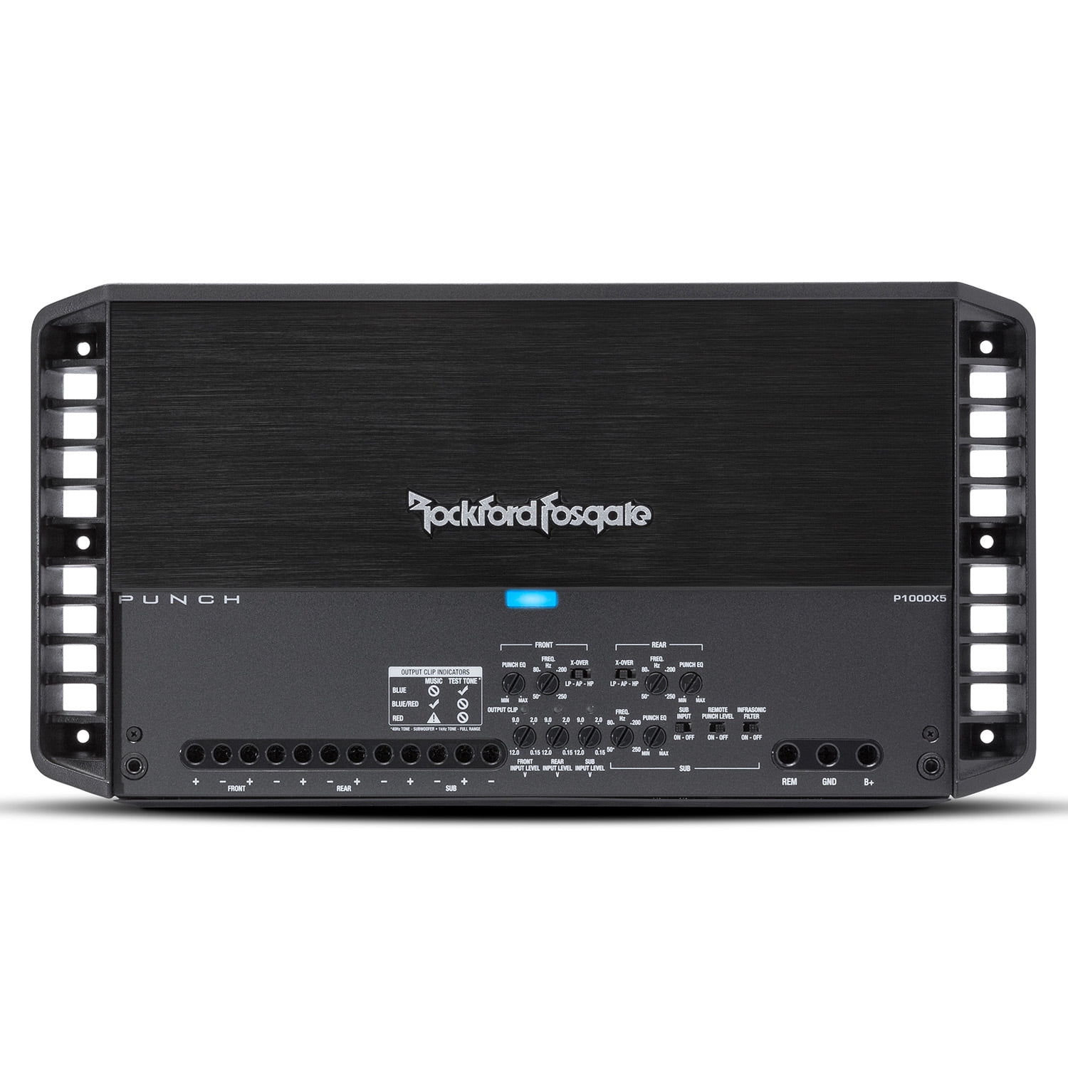 New Rockford Fosgate Punch P1000X5 5-channel car amplifier