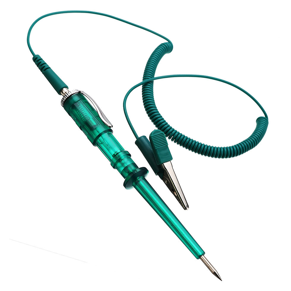 Thumbnail: 6V 12V 24V Auto Truck Voltage Circuit Tester DC Digital Display Long Probe Pen L