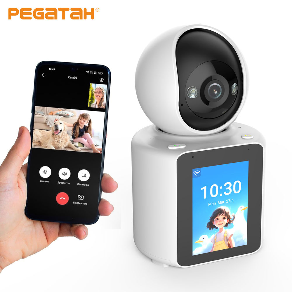 2.8 Inch Screen Two Way Video Calling Camera 1080P Baby Monitor Pet Camera Nanny