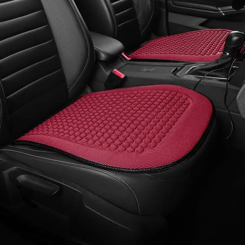 Thumbnail: Universal Car Seat Cushion Cover Ice Silk Breathable Summer Cool Auto Cushion Ve