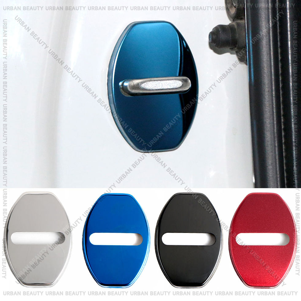 Thumbnail: Car Door Lock Cover Stainless Steel Protection Accessories For seat Cupra Ateca