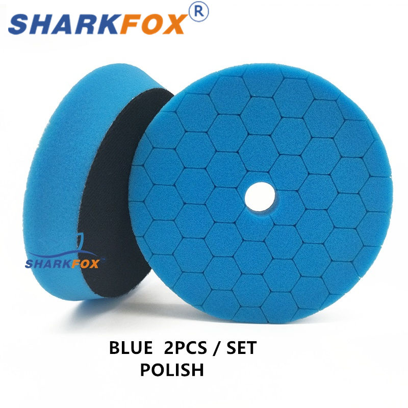 Thumbnail: Sharkfox Polishing Pads 3/5/6 Inch Germany Foam Buff Sponge Pads Auto Car Buffin