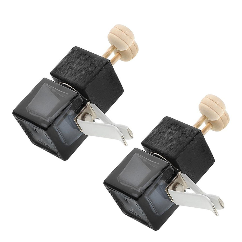 Thumbnail: 2Pcs Car Air Conditioner Perfume Bottle Essential Oils Aromatherapy Hanging Diff