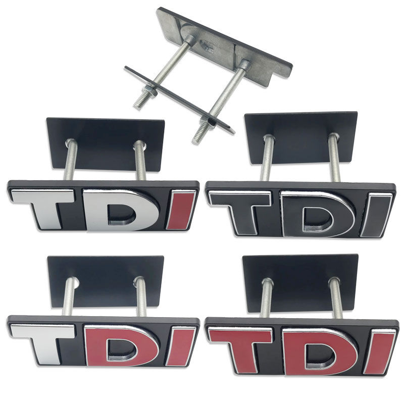 For Polo Golf Jetta Passat B5 B6 GTI Touran Bora Car Styling Accessories 3D TDI