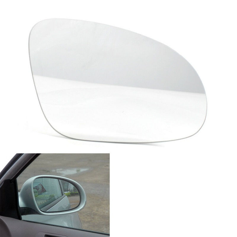 Left/Right Side Heated Wing Mirror Glass Rearview Mirror Lens For VW Jetta Golf