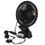 Thumbnail: Black 12-Volt 6" Car Clip-On or Dash Mount Fan