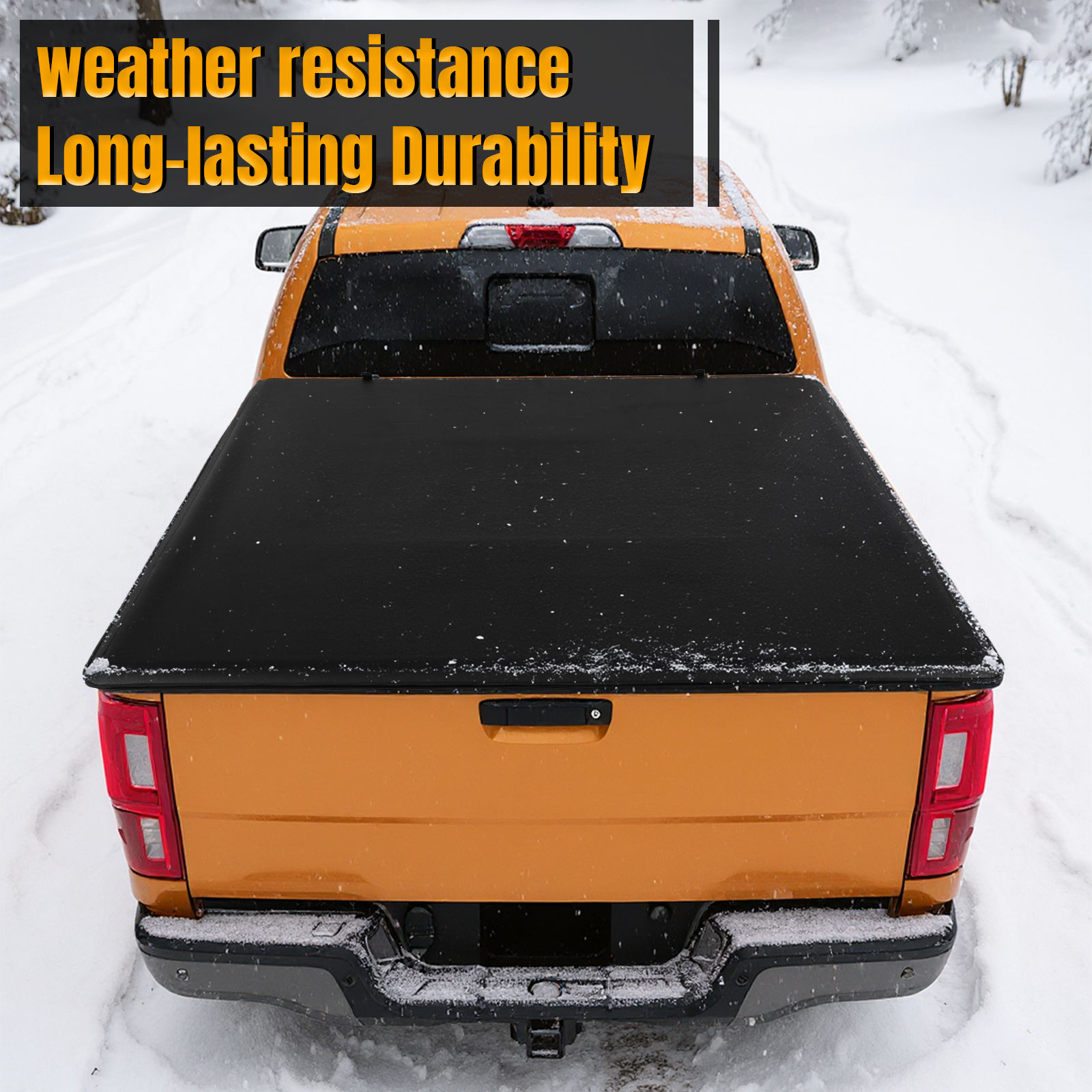 For Ford Ranger 5 Ft Pickup Truck Bed Cover Wear Resist Universal Truck Bed Slid
