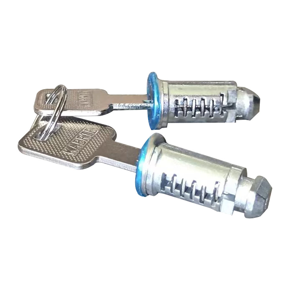 Thumbnail: 2Set Roof Bar Rack Barrel Security Locks With 2 Keys For Thule Halfords Roof Bar