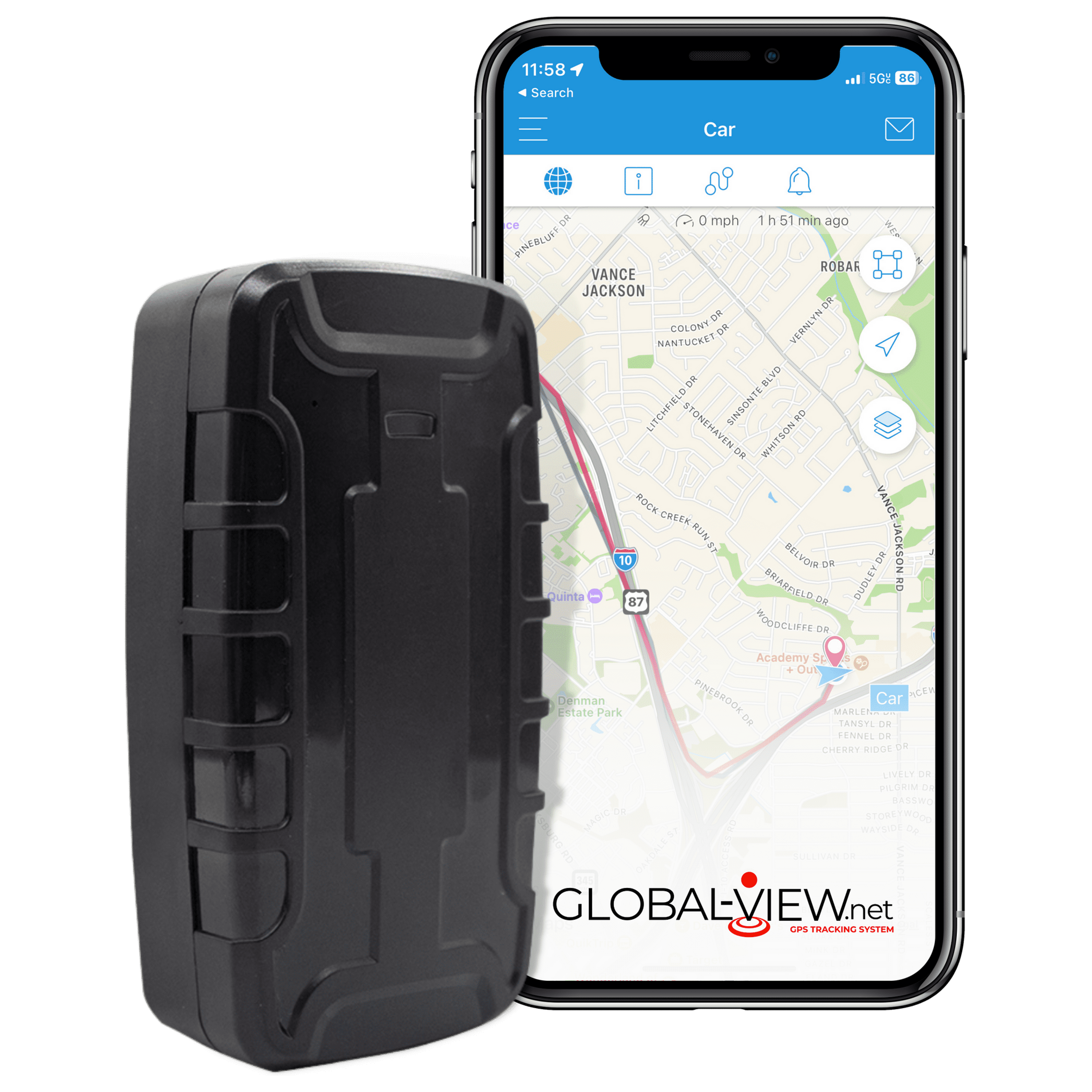New Hidden Magnetic GPS Tracker - Car/Truck/Trailer/Fleet GPS Tracker - up to 18