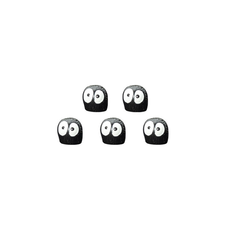 Thumbnail: 5/10/20PCS Cute Black Elf Car Interior Decoration Funny Auto Center Console Rear