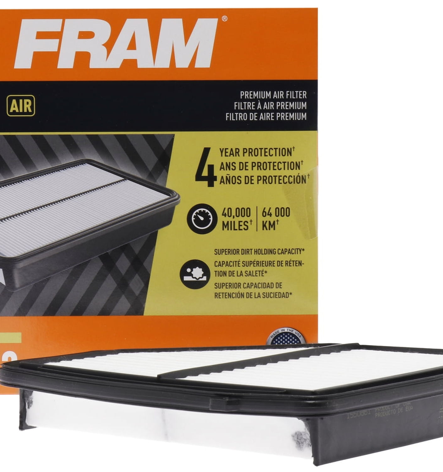 FRAM Ultra Air XGA12052, Premium Engine Air Filter for Select Honda Vehicle..