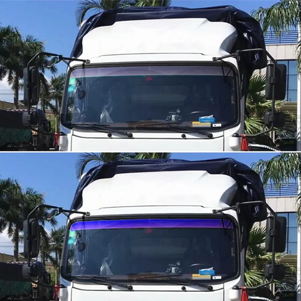 Thumbnail: 20X150cm Car Sun Shade Front Windshield Sunshade Protector Solar Window Tint Fil