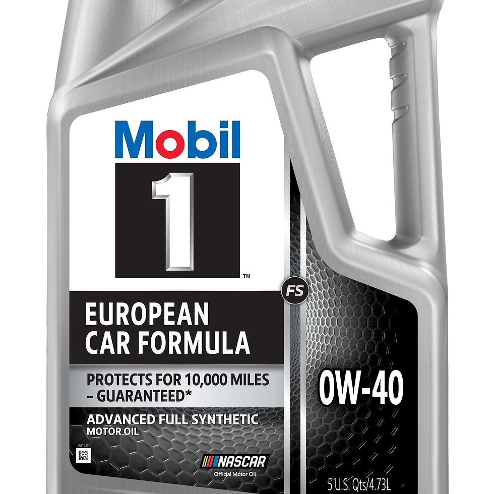 Thumbnail: Mobil 1 FS European Car Formula Full Synthetic Motor Oil 0W-40, 5 Quart (Pa..