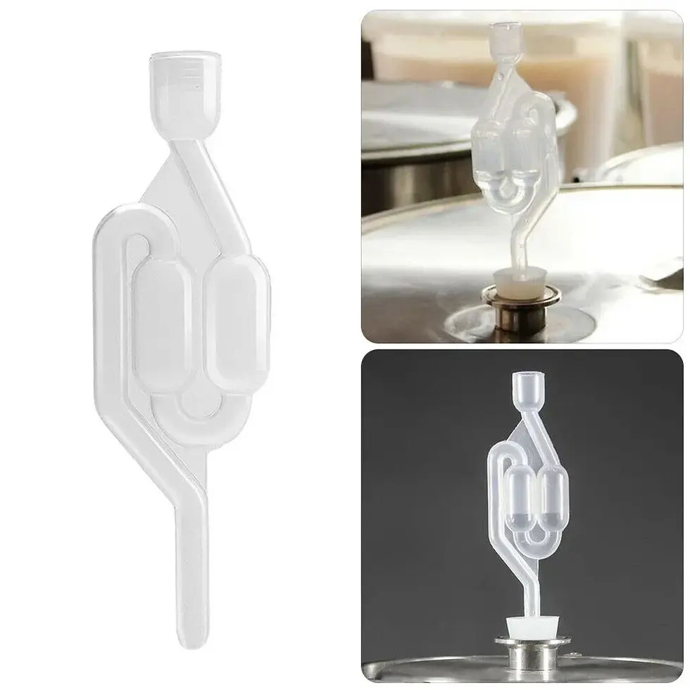 Thumbnail: 30 ML Combustion Leak Detector Plastic Covered Check Valve White Plastic Exhaust