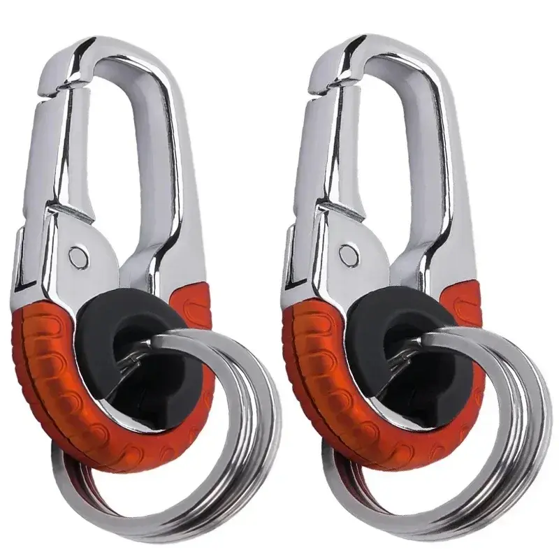 Thumbnail: 1/3PC Keychain Hook Outdoor Mountaineering Hook Climbing Keychain for Men Car Ke