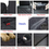 Thumbnail: Dog Car Seat Covers with Mesh Window, Waterproof Dog Cover Back Seat, Scratchpro