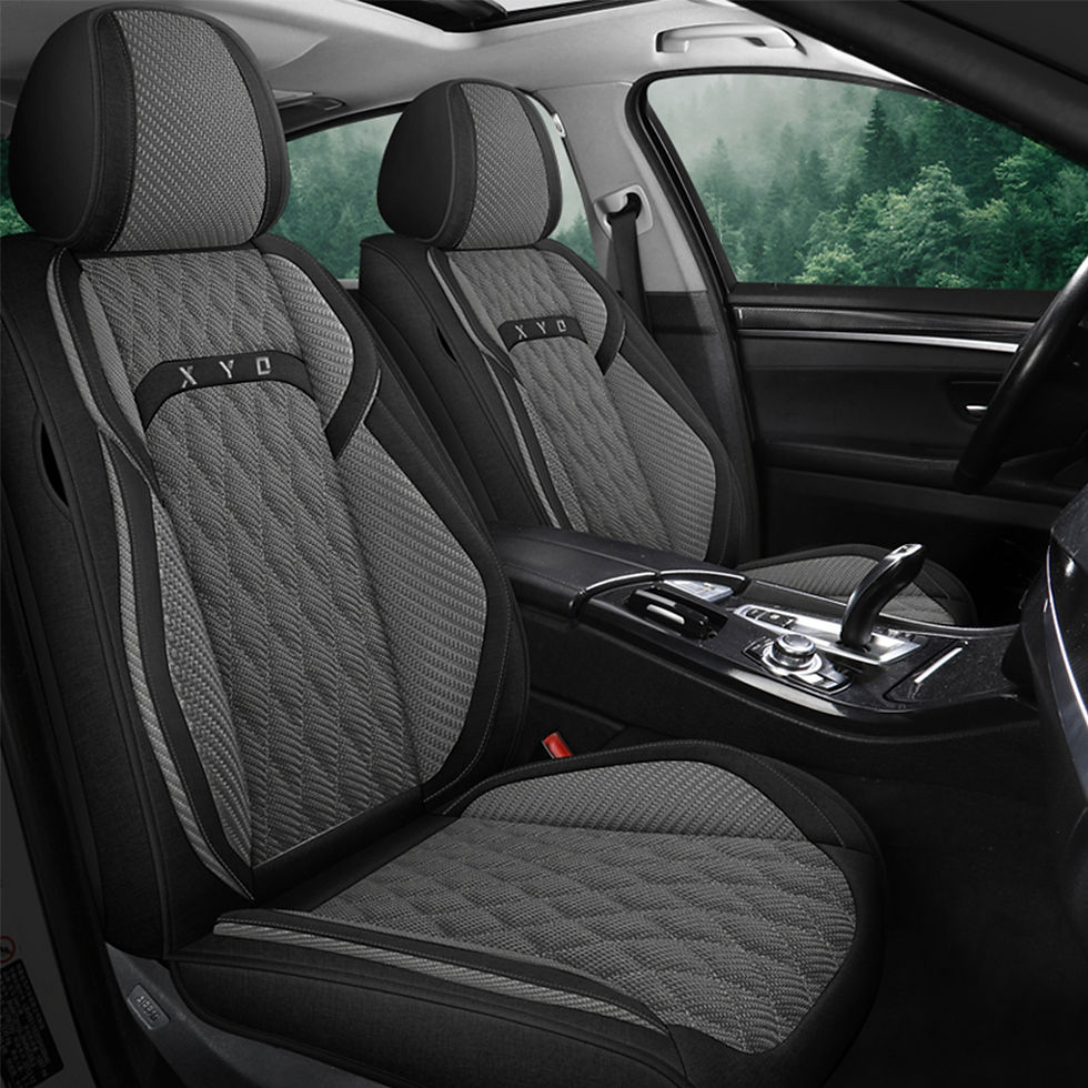 Thumbnail: Car Seat Cover Set For Renault Megane Clio Duster 2 3 Fluence Scenic Captur Kadj