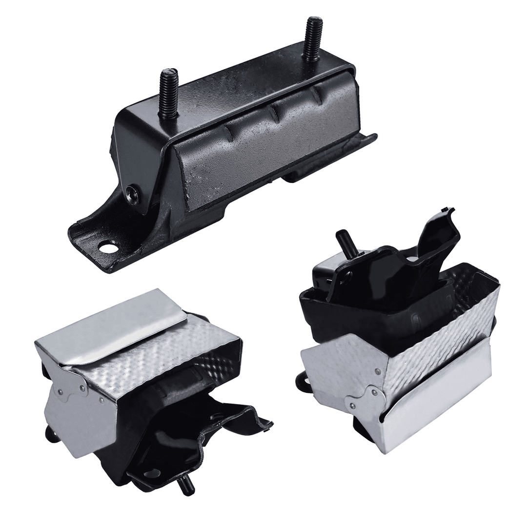 Set of 3 ISA Engine Motor Mounts Compatible with 2007-2014 Cadillac Escalad..