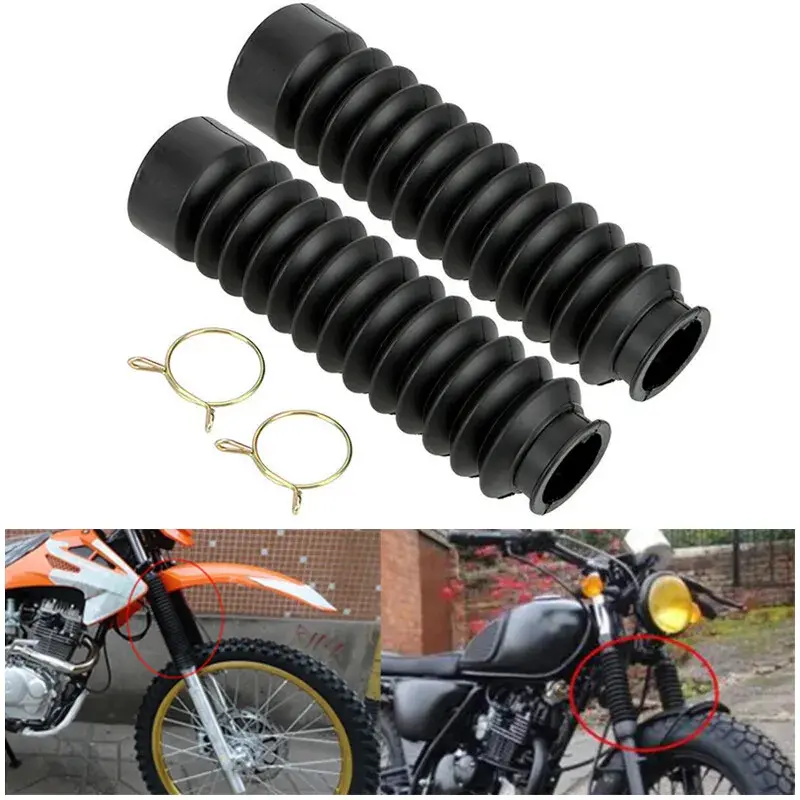 Thumbnail: Motorcycle Front Fork Cover Gaiters Shock Protector Dust Guard For Motorcycle Mo