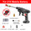 Thumbnail: 26000rpm Cordless High Pressure Washer 60Bar Foam Generator Car Wash Water Gun C