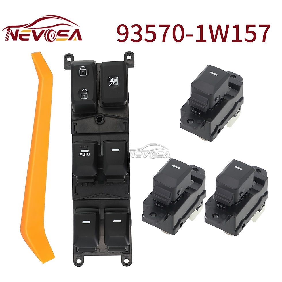 Thumbnail: NEVOSA 93570-1W157 Front Left Driver Side Electric Power Window Switch For 2015
