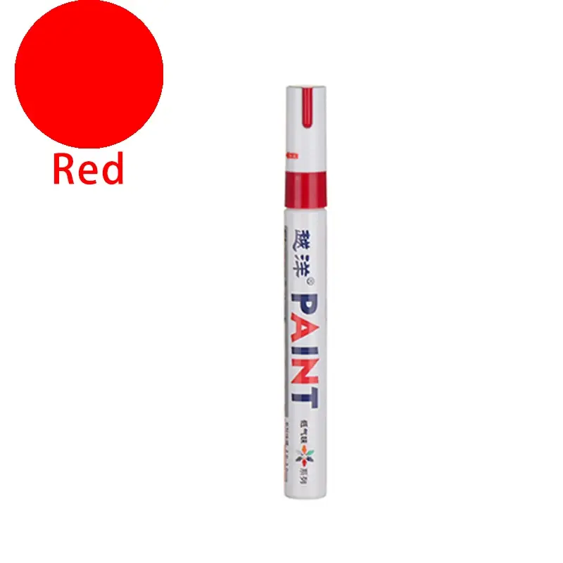 Thumbnail: Car Paint Scratches Repair Brush Pen Waterproof Water Paint Marker Pen Car Tire