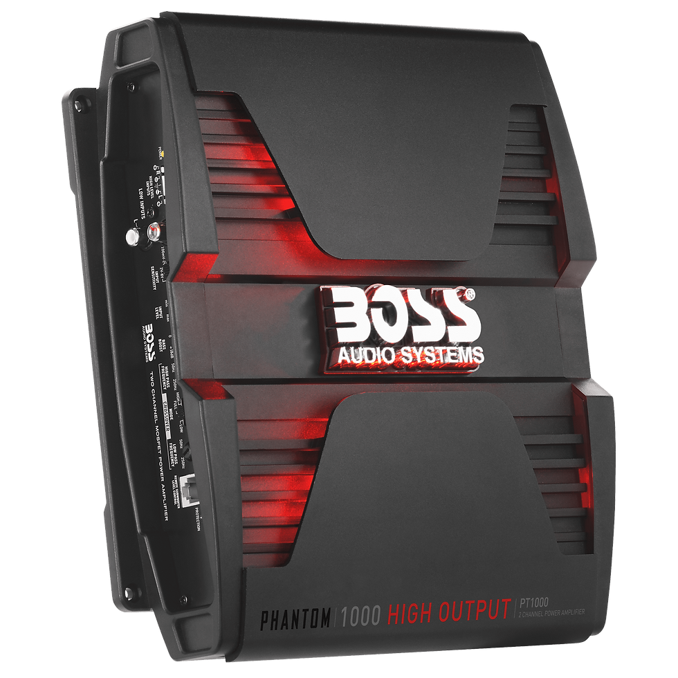 BOSS Audio Systems PT1000 Phantom Series Car Audio Stereo Amplifier 1000 H..