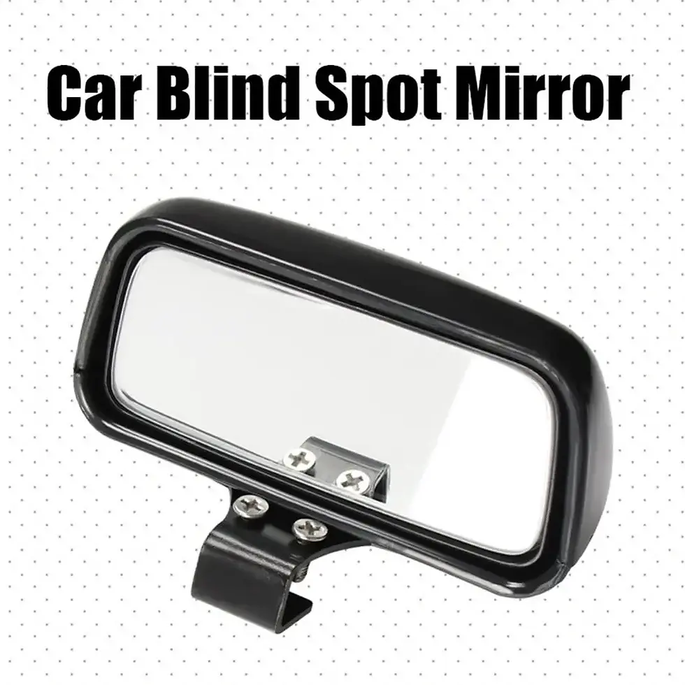 Thumbnail: Universal Angle Adjustable Car Mirrors Wide Convex Blind Spot Mirror Auto Rearvi