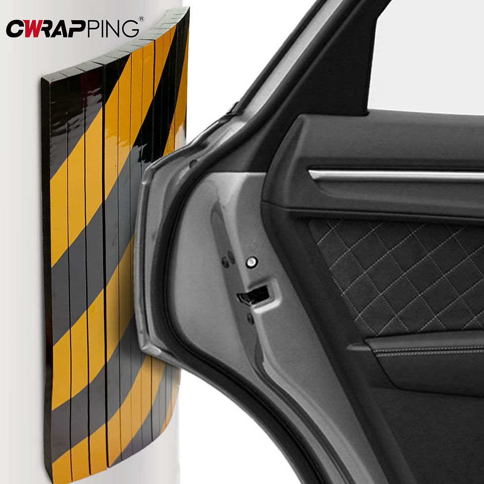 Thumbnail: Car Foam Warning Signs Bumper Cylinder Garage Wall Protector Foam Edge Corner Ca